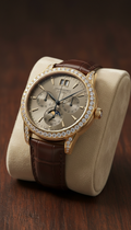 Diamond Bezel Perpetual Calendar