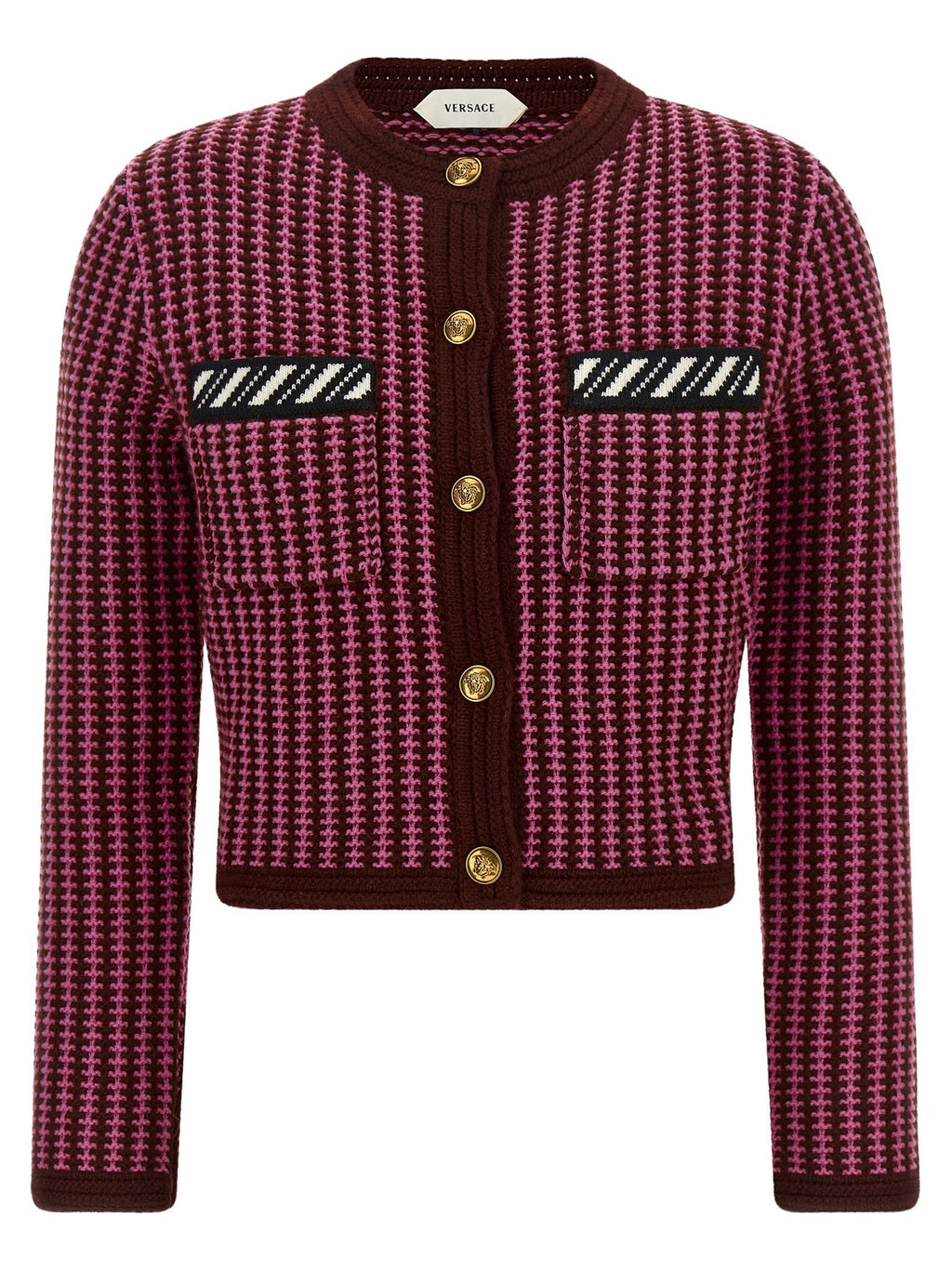 Versace Crochet Cardigan