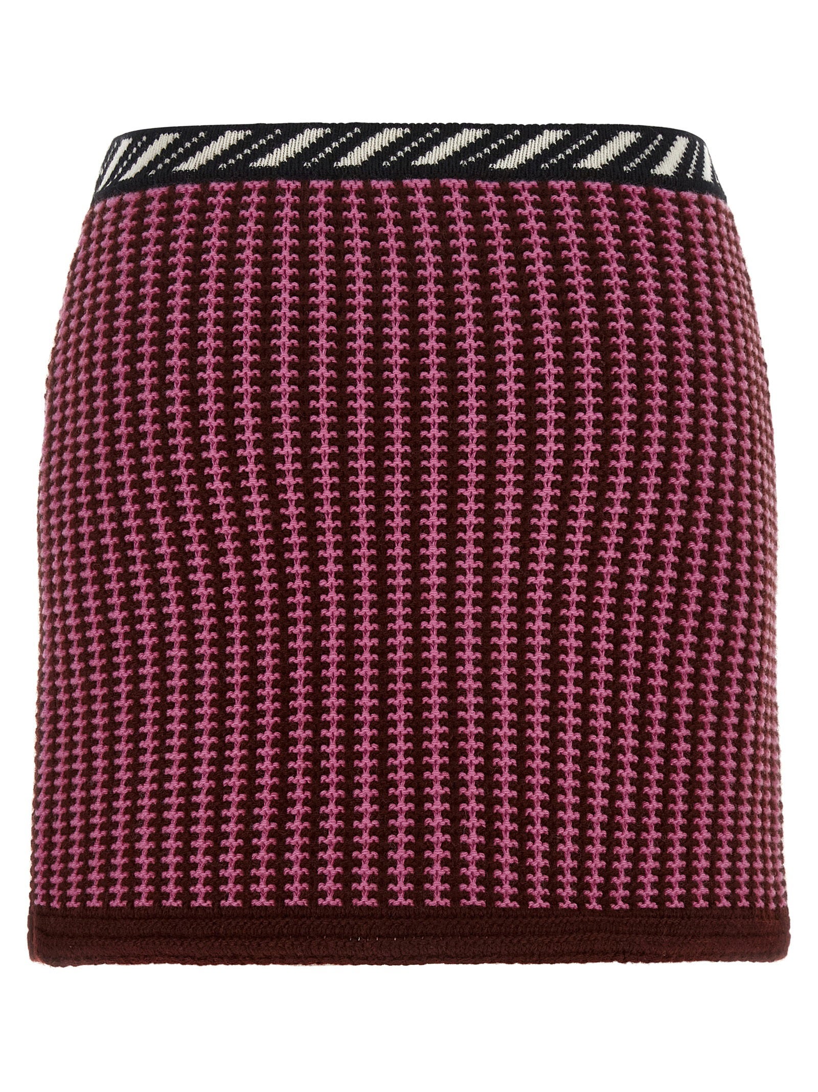 Versace Crochet Knit Skirt