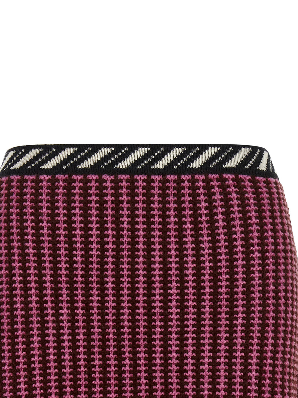 Versace Crochet Knit Skirt