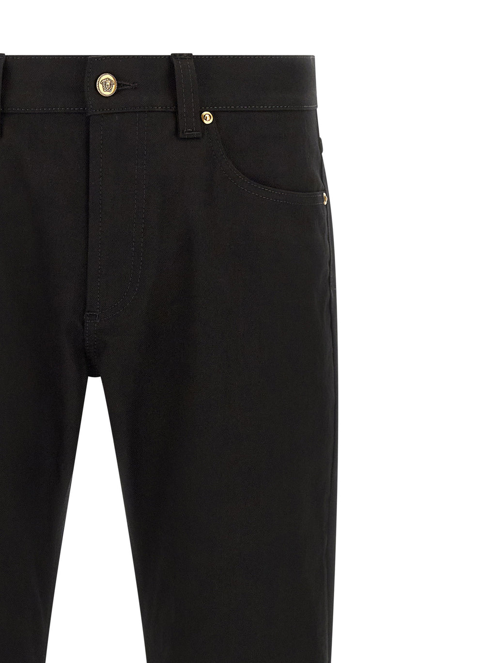Versace Medusa Embroidery Jeans