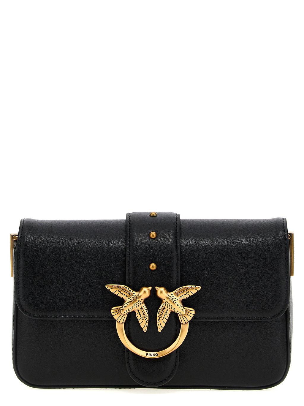 Pinko Mini Love Slouchy Shoulder Bag