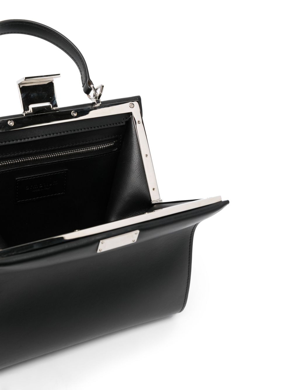 Armarium logo-plaque leather tote bag