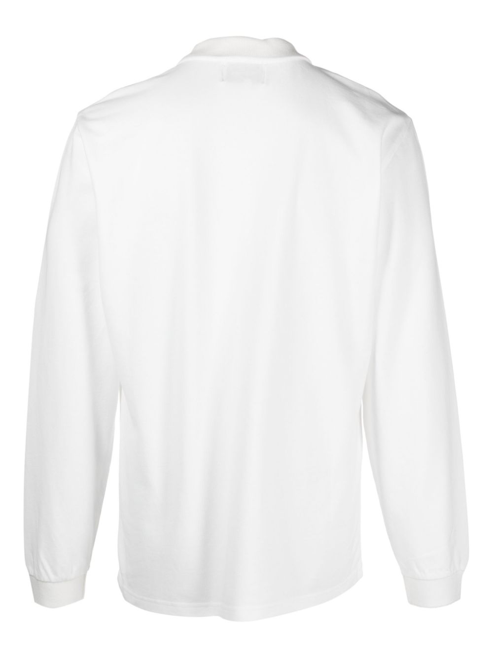 Palmes Logo organic cotton polo shirt