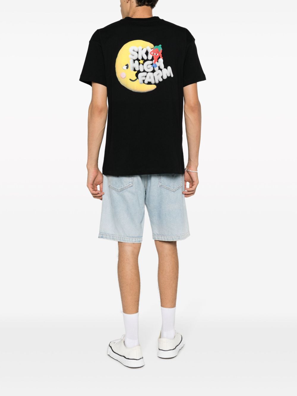 Sky High Farm Workwear Logo cotton t-shirt
