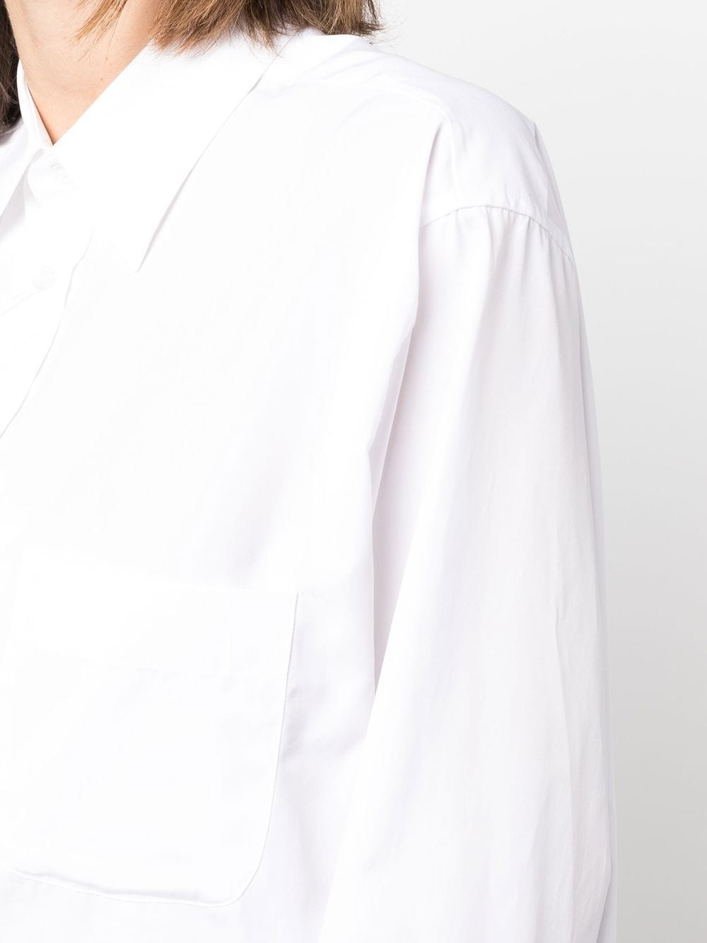 Maison Margiela Longline poplin shirt