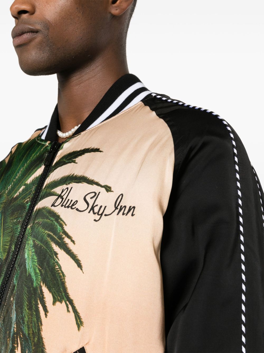 Blue Sky Inn Logo varsity jacket
