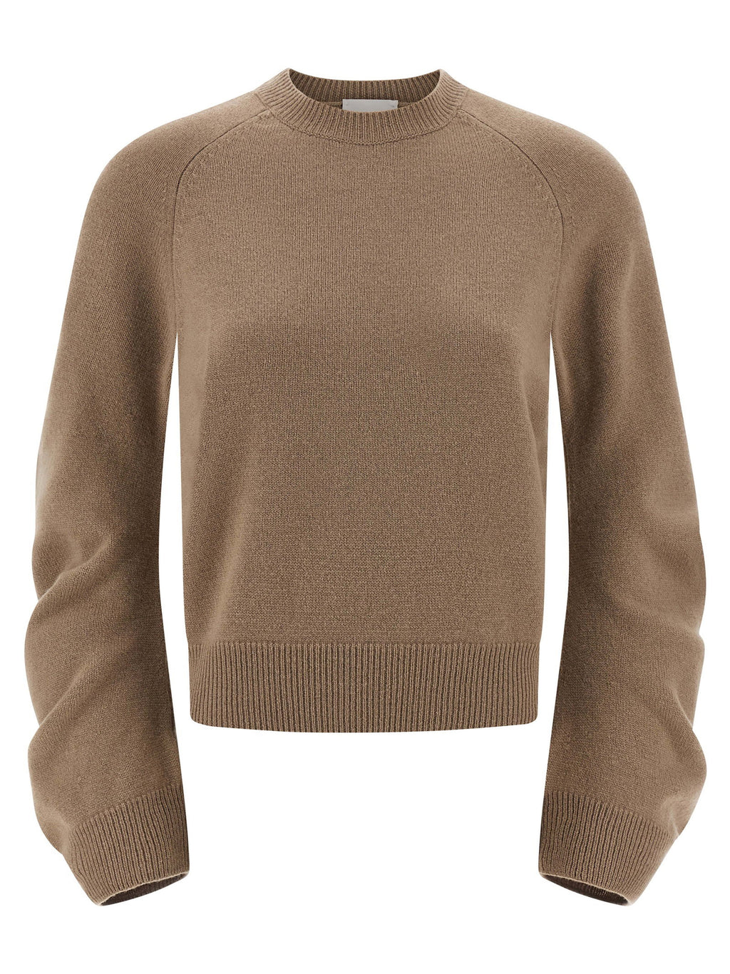 Nude Curved Sleeve Sweater