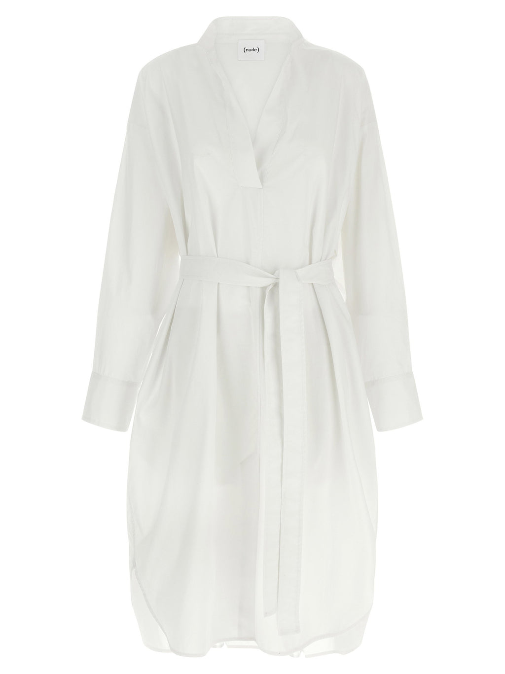 Nude Chemisier Dress