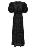 Rotate Birger Christensen Sequin Midi Dress