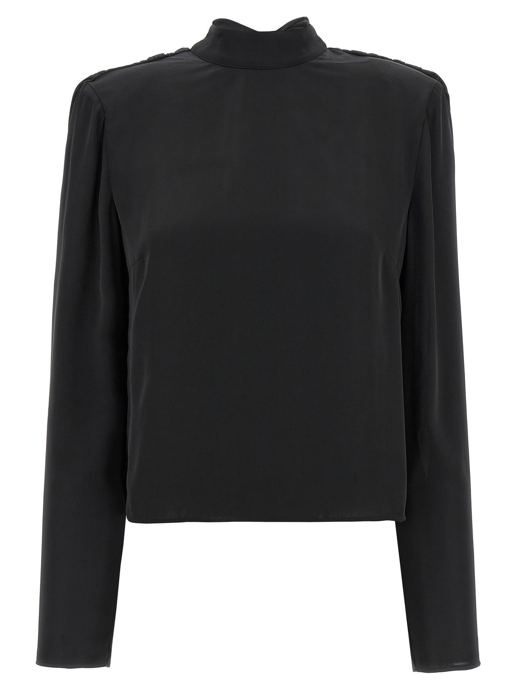 Rotate Birger Christensen Satin Drapy Back Top