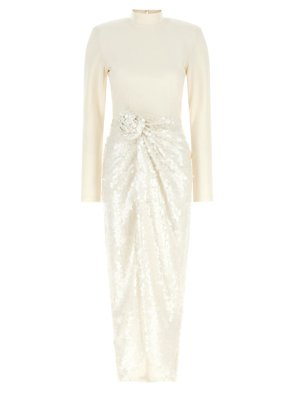 Rotate Birger Christensen Knotted Dress With Flower