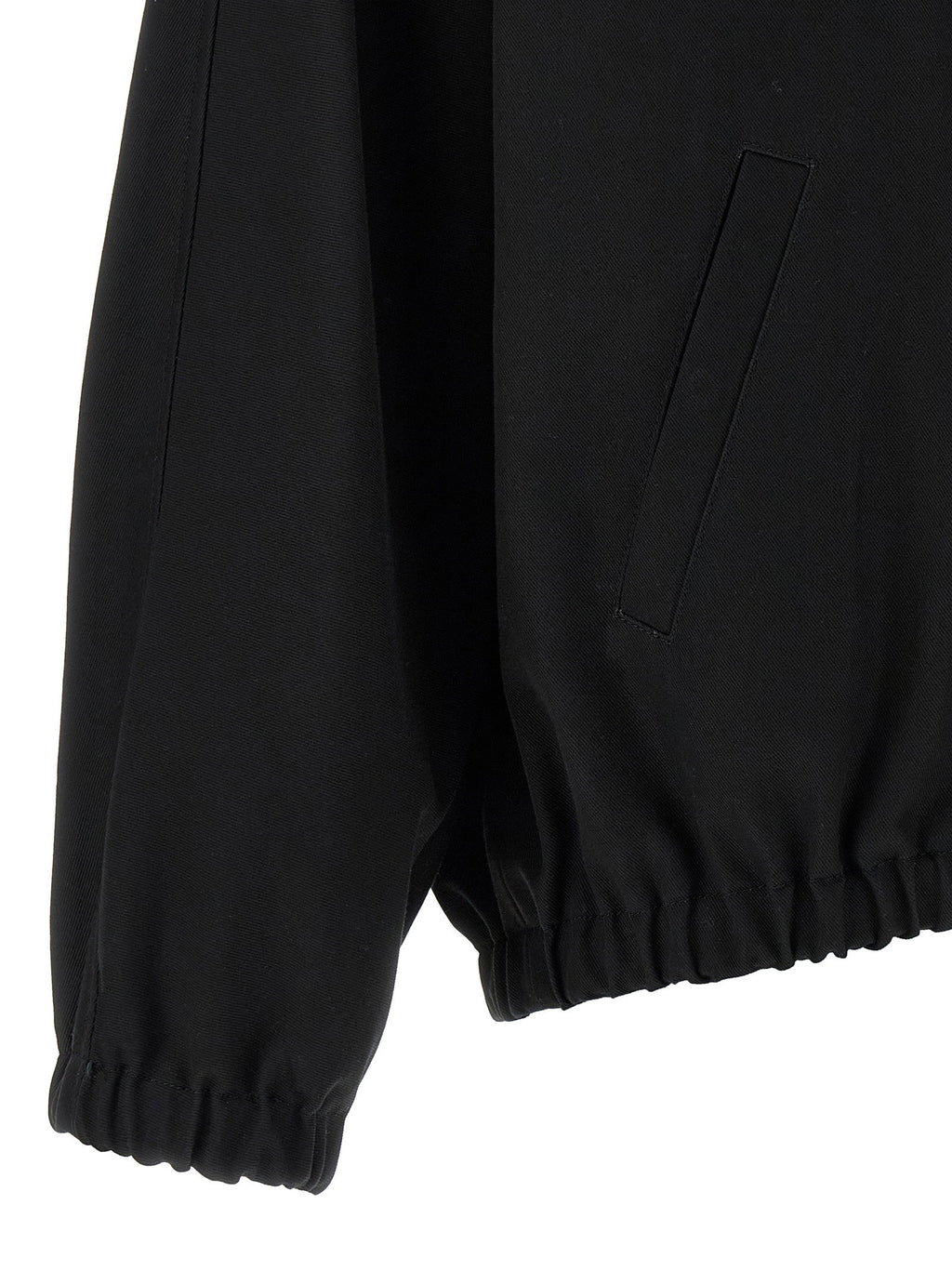 Courreges Buckle Zipped Bomber Jacket