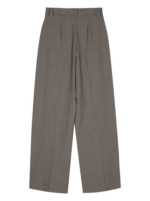 Alysi Wool blend wide-leg trousers