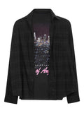 Balenciaga Layered cotton shirt