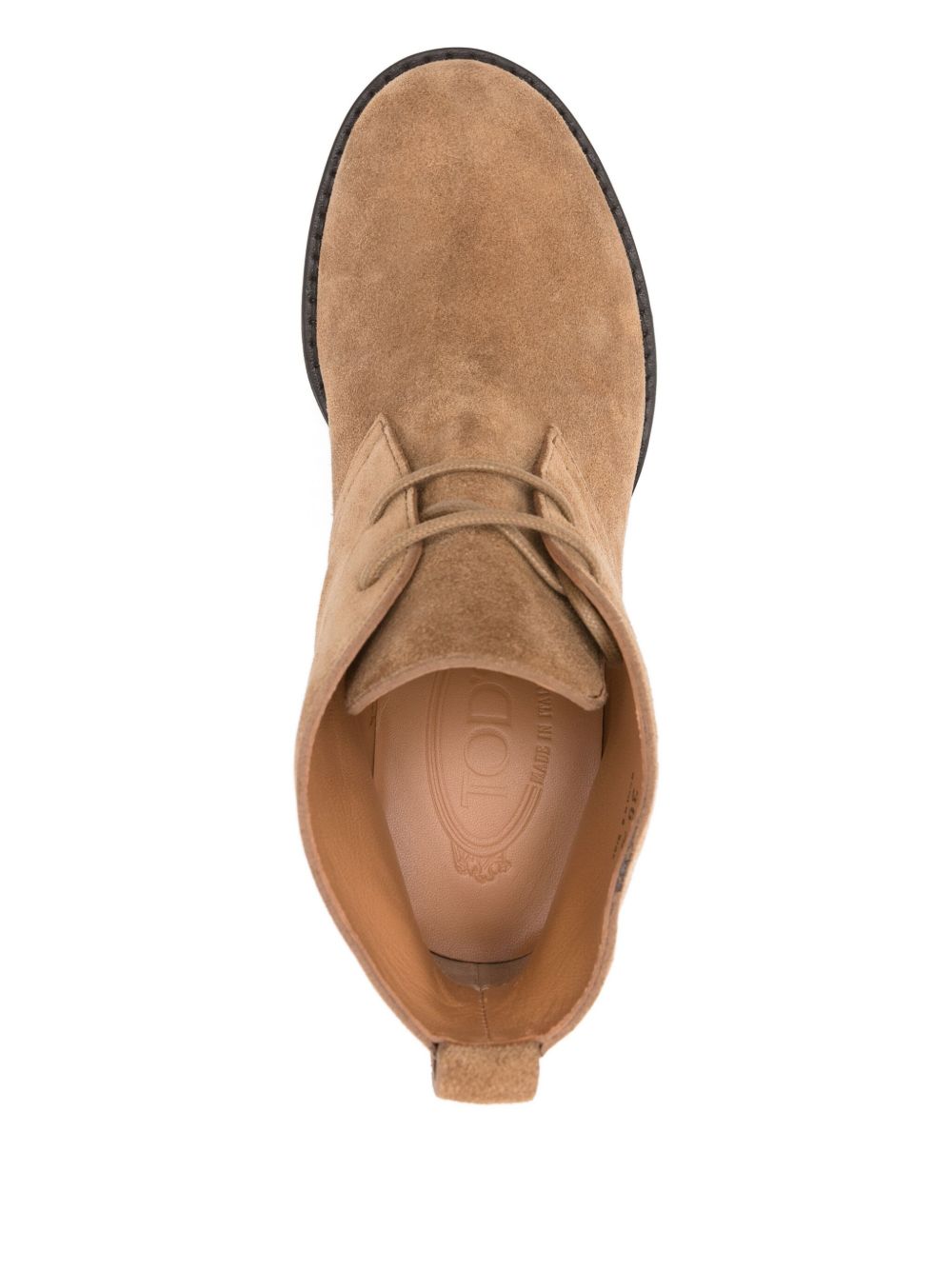 Tod's Suede lace-up ankle boots