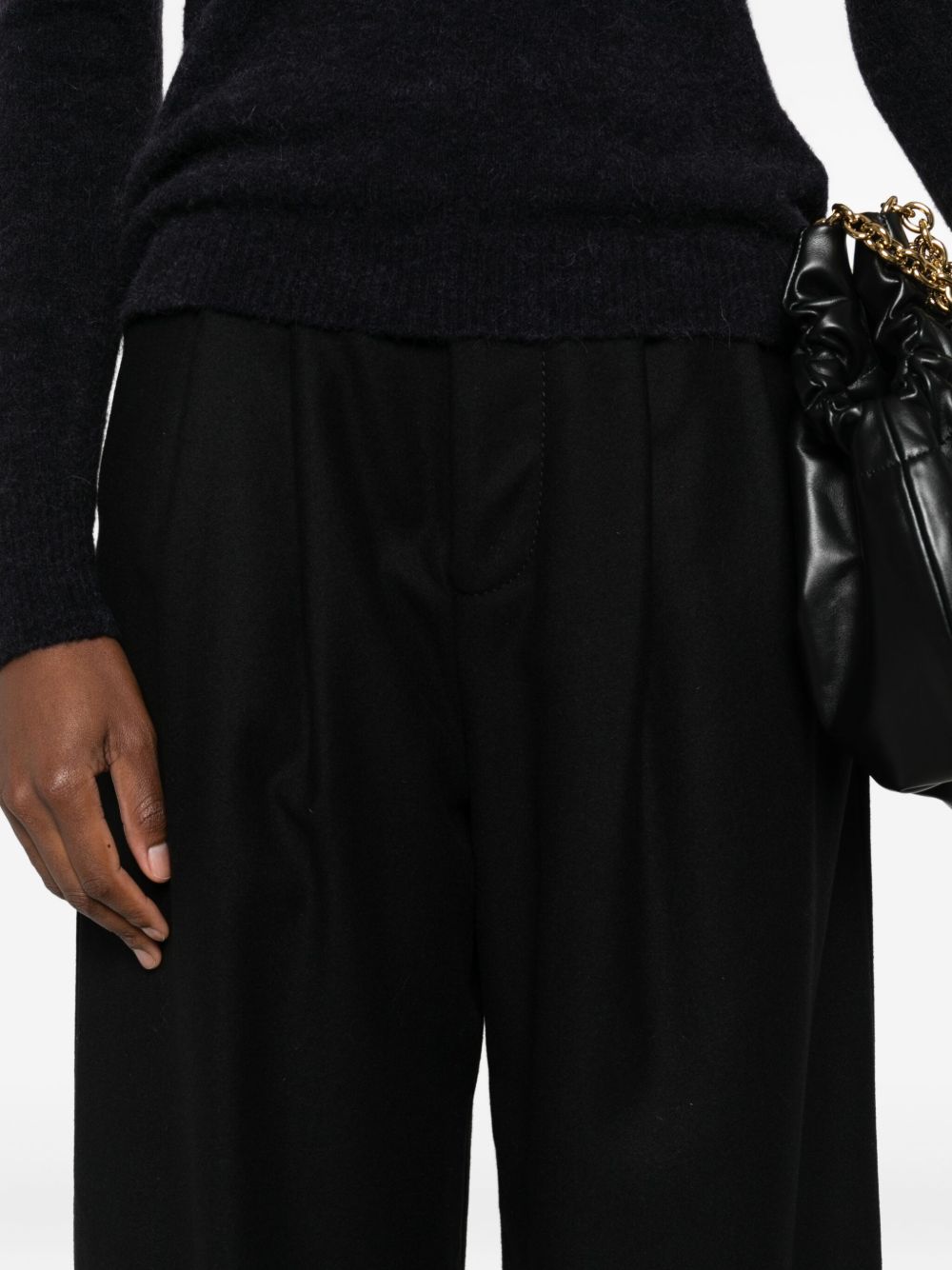 Susanne Bommer Cotton blend trousers