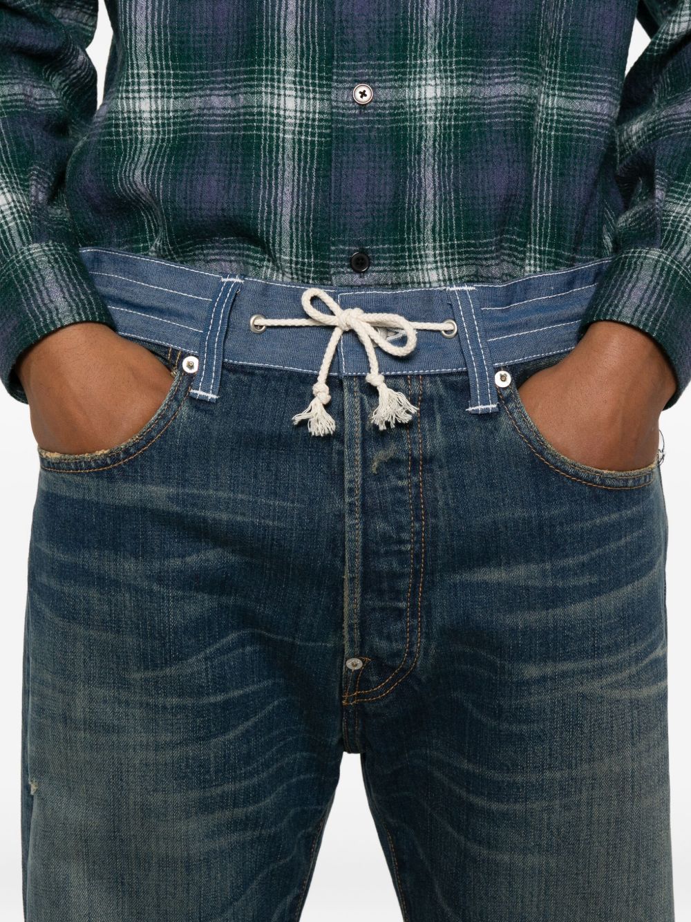Junya Watanabe X Levi'S Jeans Denim cotton jeans