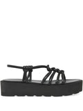 Gianvito Rossi Hebe leather platform sandals