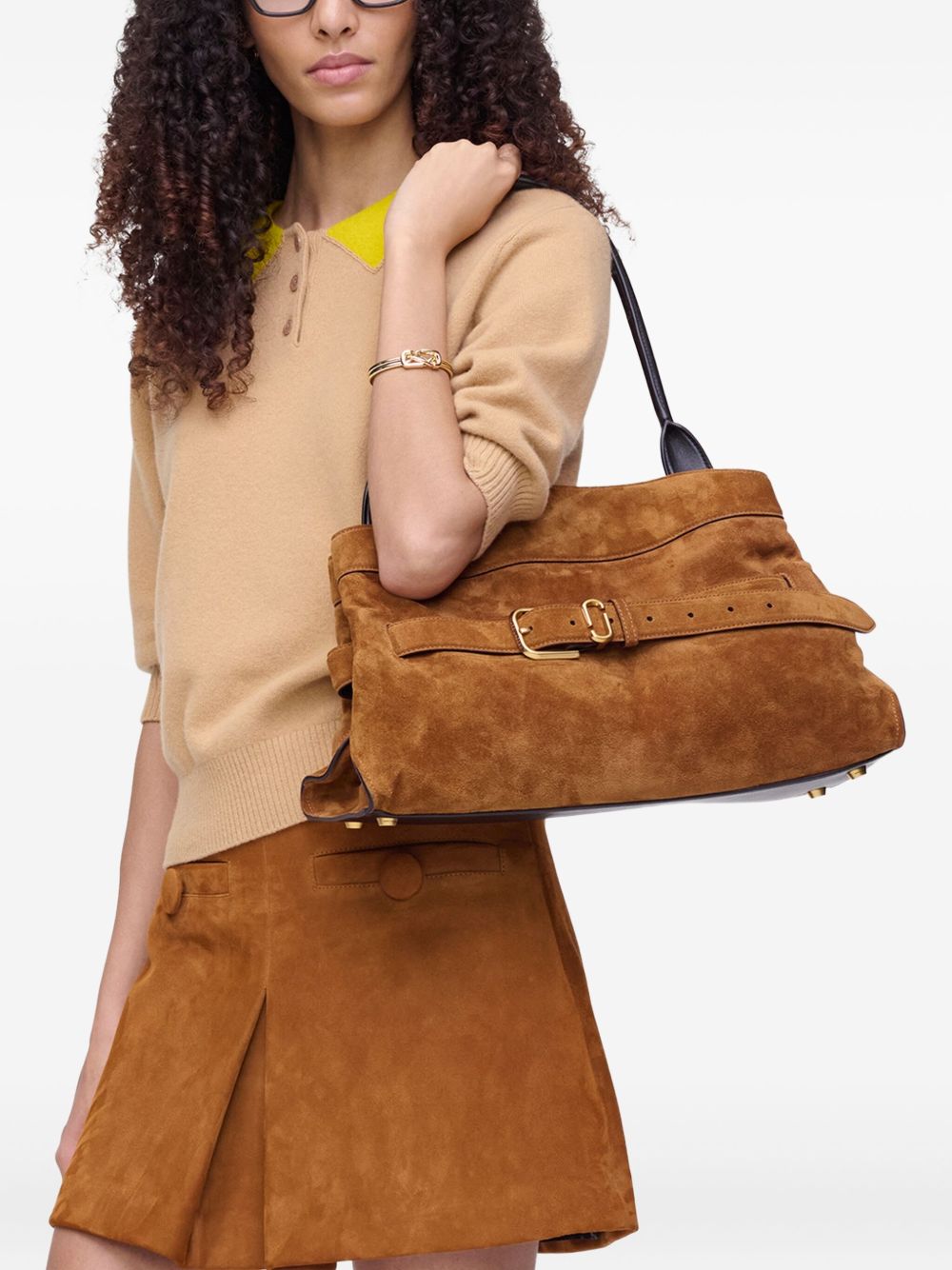 Marc Jacobs Dakota Suede Satchel Bag