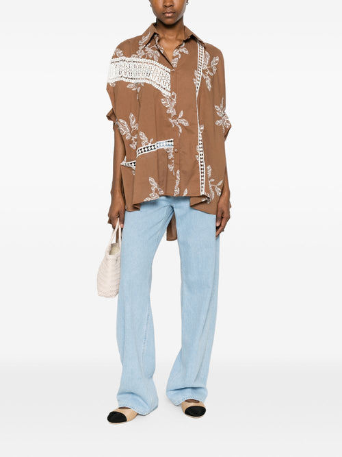 Bye Printed cotton shirt