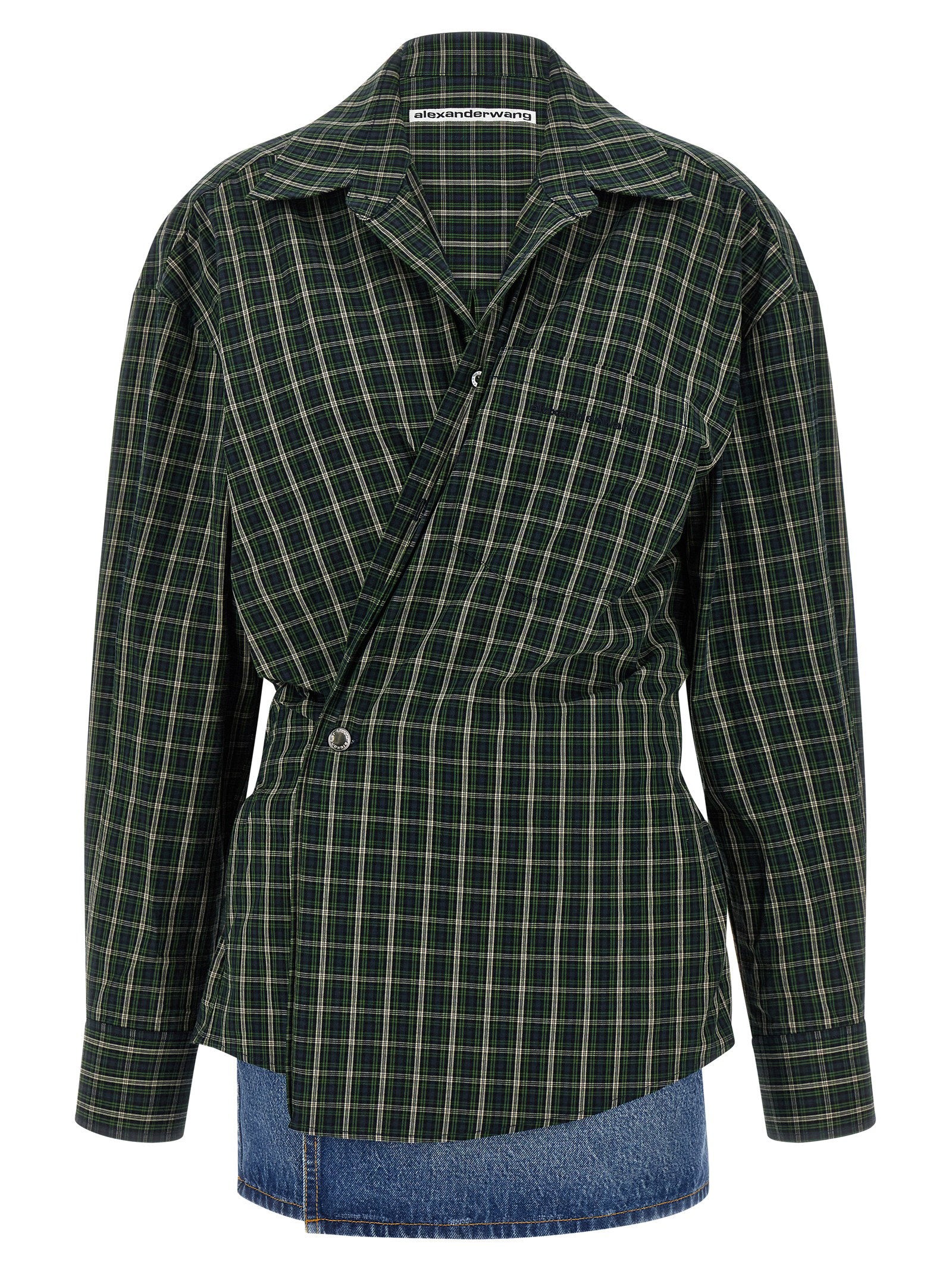 Alexander Wang Wallet Shirt Dress