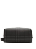 Burberry Check Canvas Travel Pouch