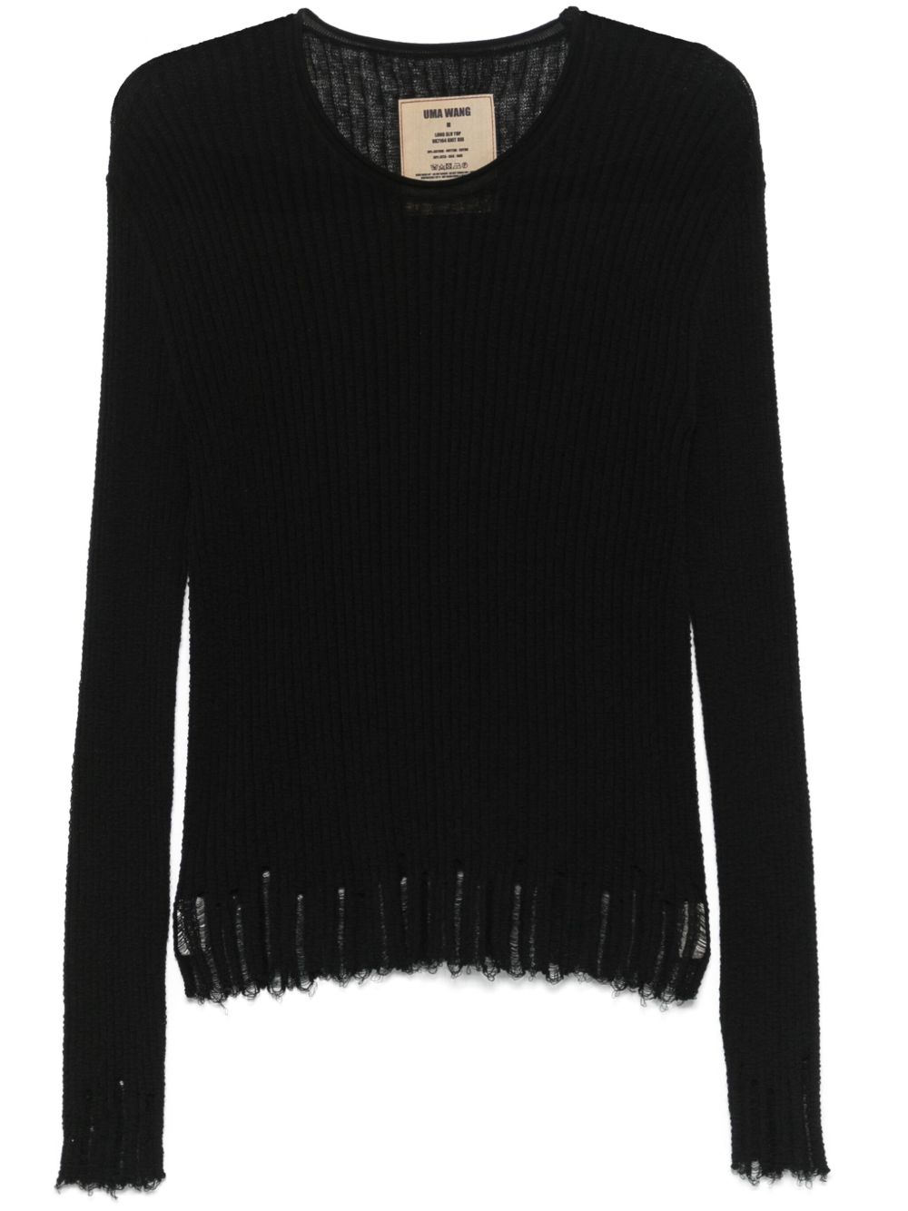 Uma Wang Sweaters BLACK