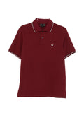 Emporio Armani T-shirts and Polos BORDEAUX