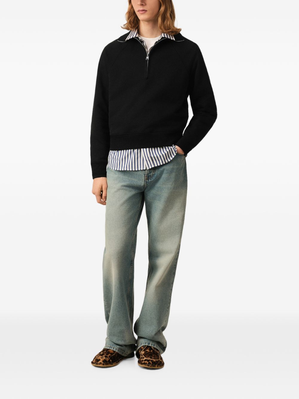 AMI PARIS Sweaters BLACK