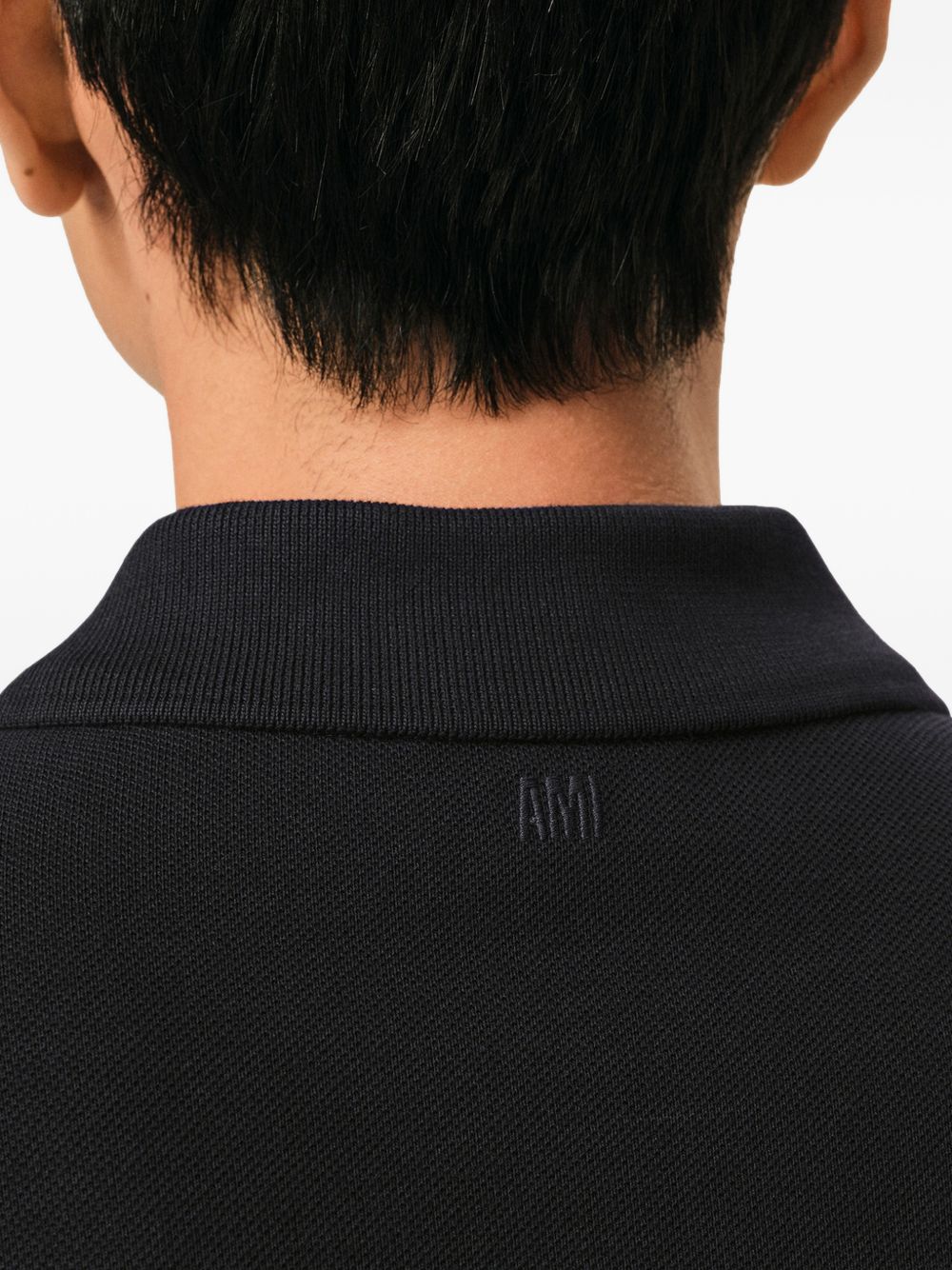 AMI PARIS T-shirts and Polos BLACK