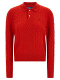 Polo Ralph Lauren Braided Knit Polo Shirt