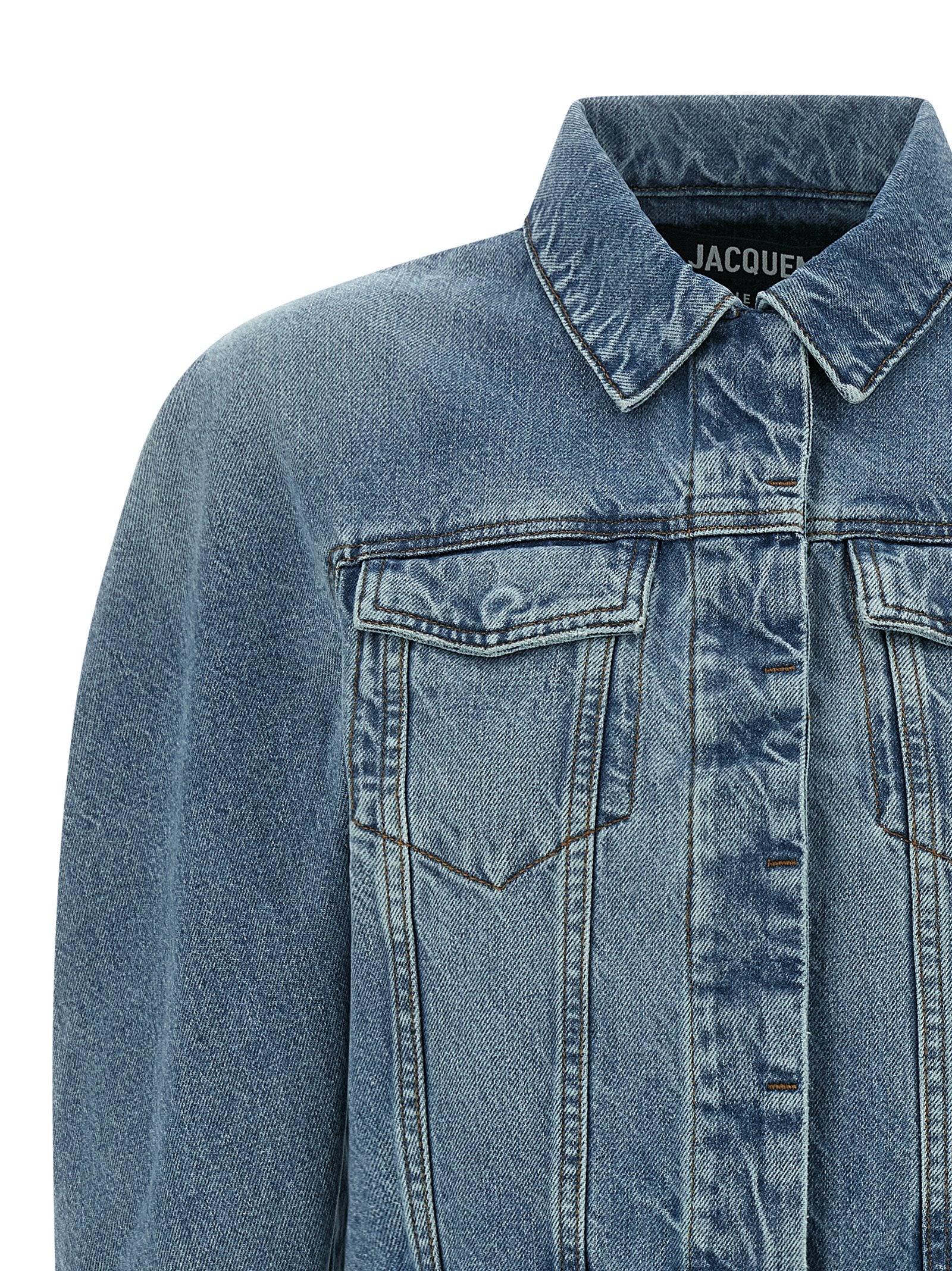 Jacquemus La Veste De-nimes Ovalo Jacket