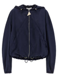 The Attico Hooded Bomber Jacket