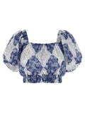 Twin Set Cropped Blouse