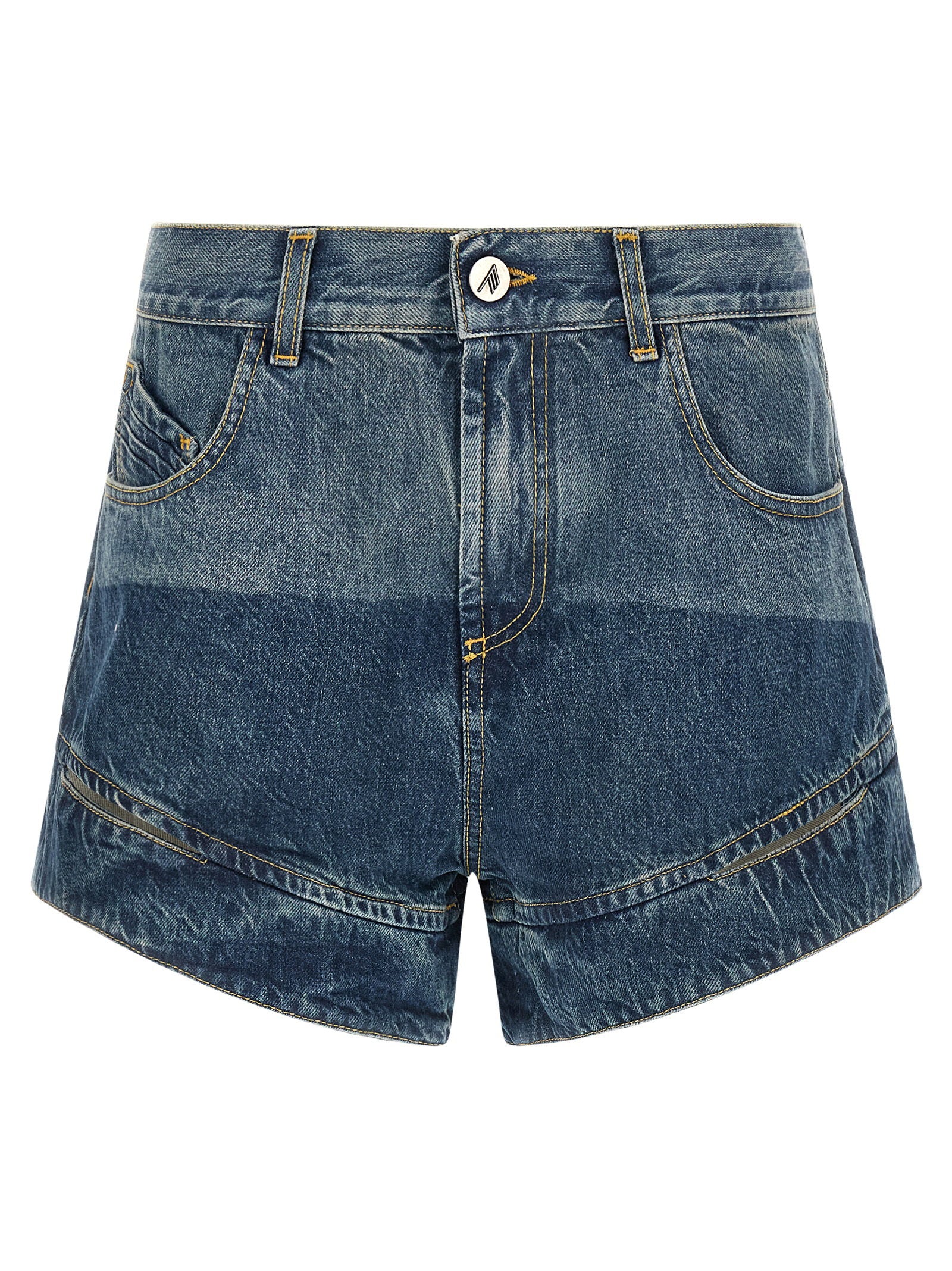The Attico Cut-out Shorts