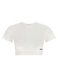 The Attico Bustier Crop T-shirt