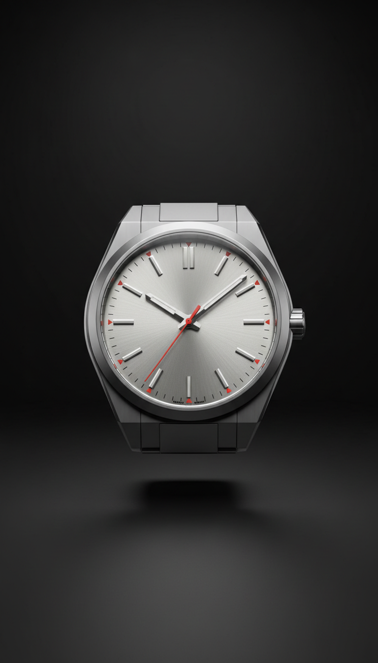 Automatic Steel Sapphire Case