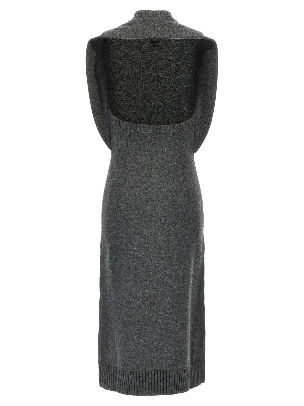 Courreges Over The Shoulder Drapè Dress