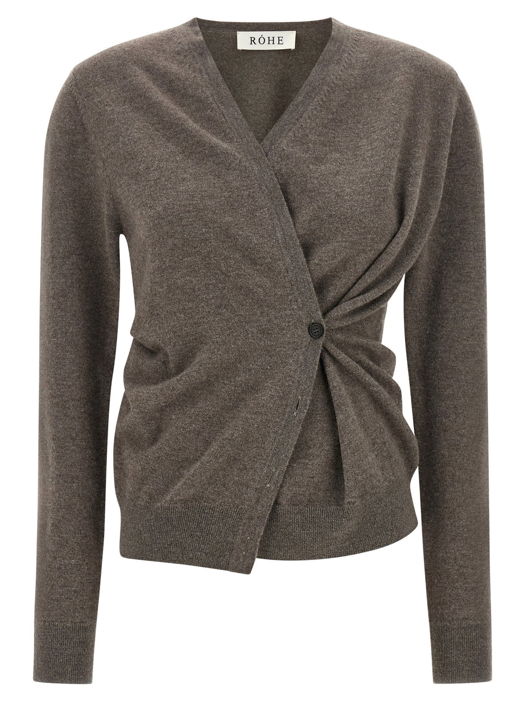Rohe Asymmetrical Twisted Ballet Cardigan