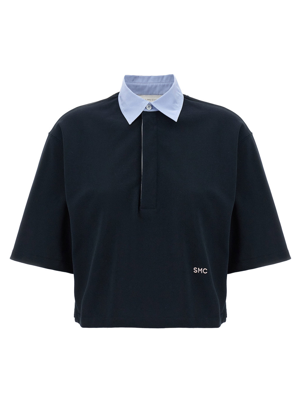 Stella Mccartney Cropped Piquet Polo
