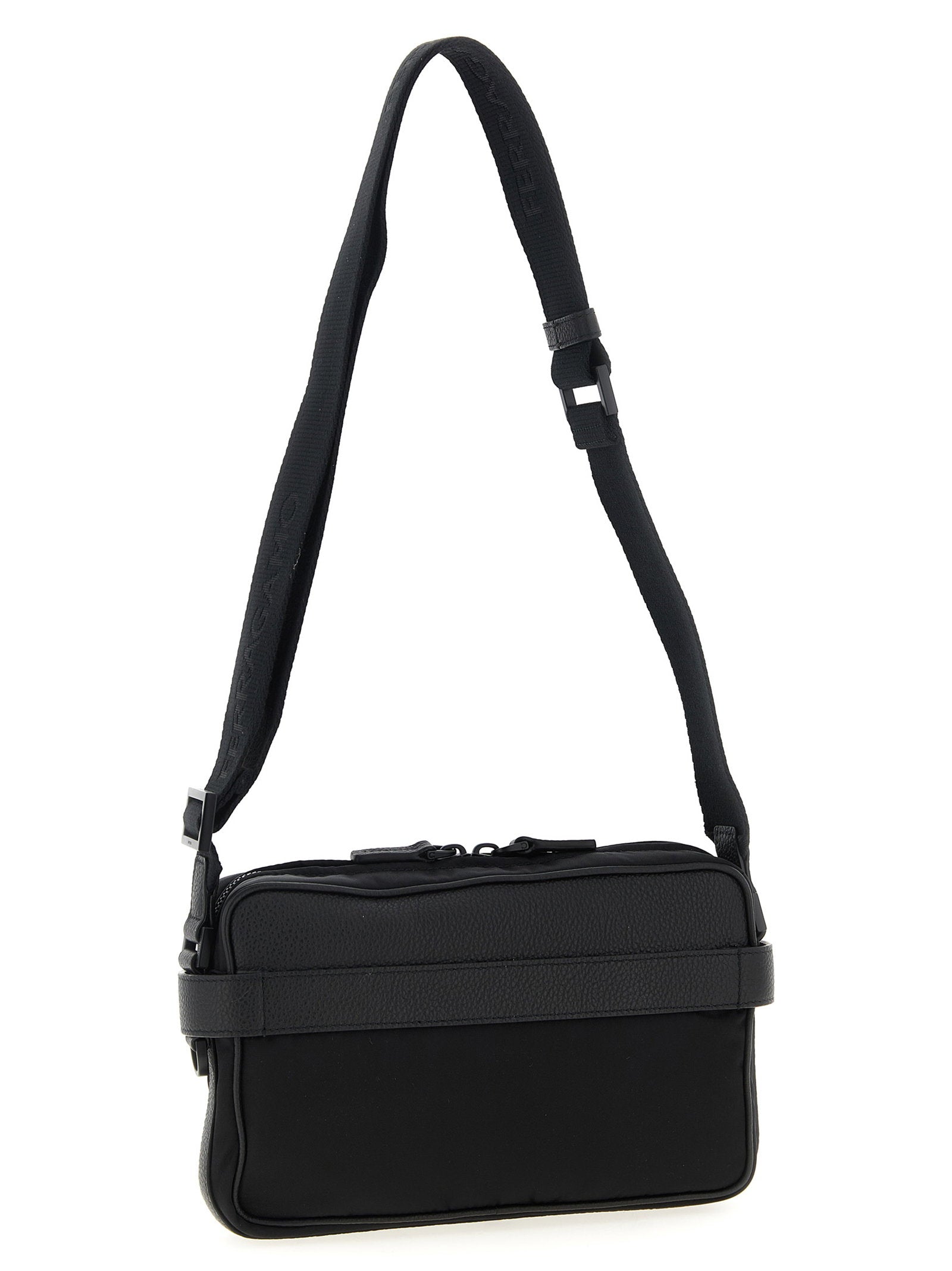 Ferragamo Twins Nylon Crossbody Bag