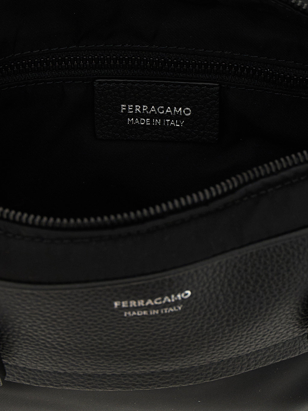 Ferragamo Twins Nylon Crossbody Bag