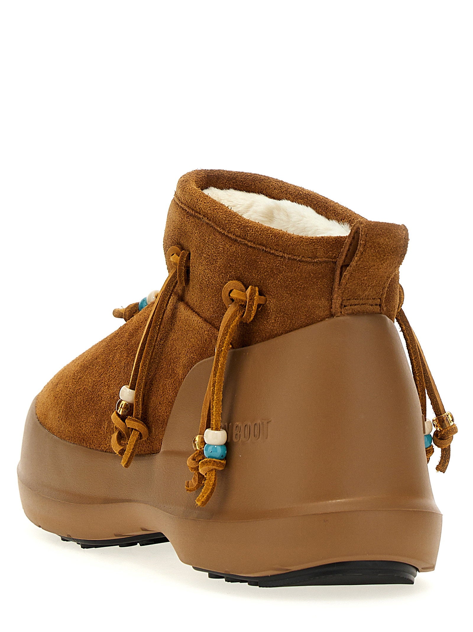 Moon Boot Luna Low Suede Beads Ankle Boots