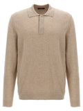Zanone Cashmere Wool Polo Shirt
