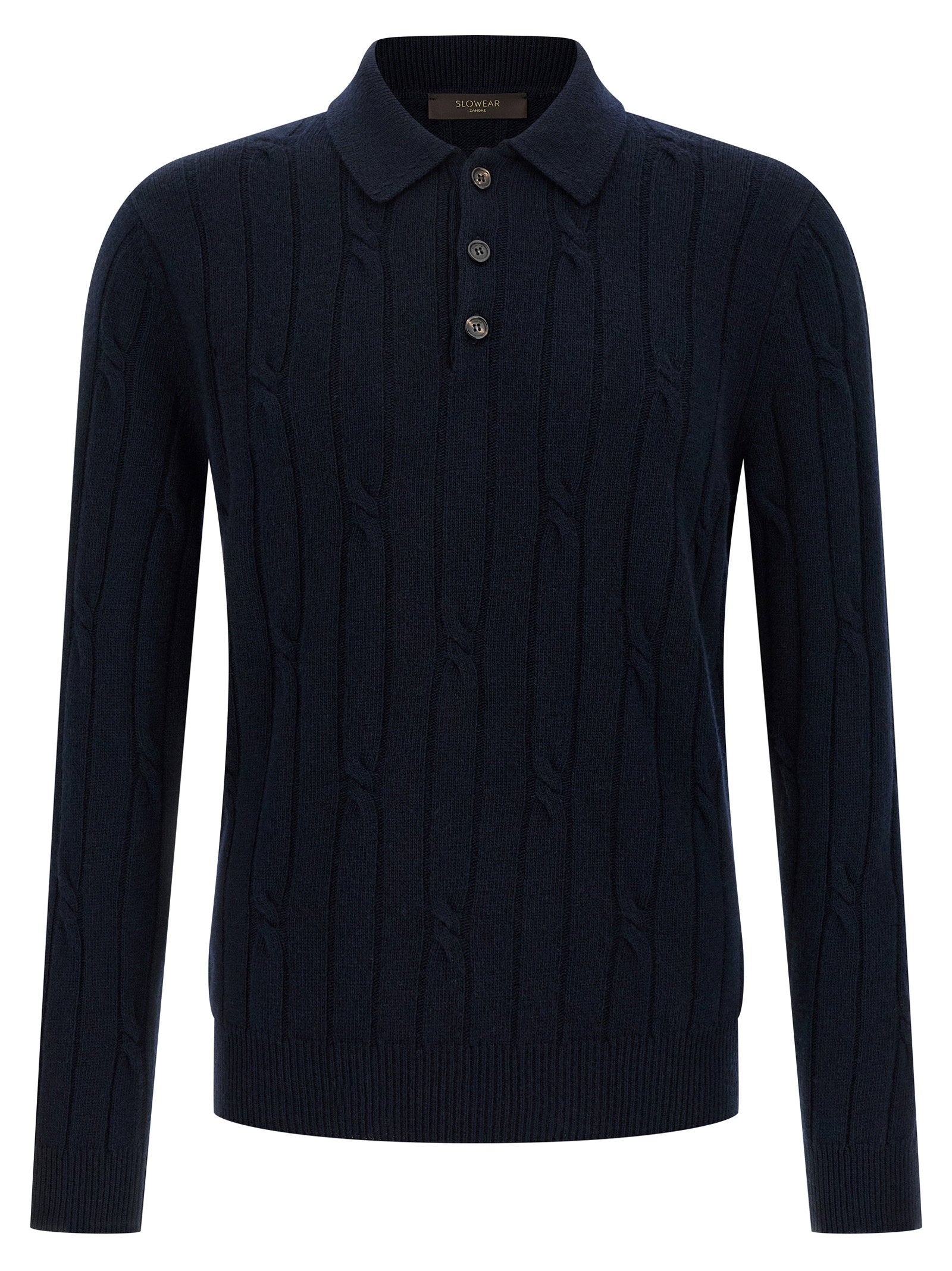 Zanone Cashmere Polo Shirt