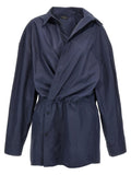 Balenciaga Stile Camicia Mini Dress