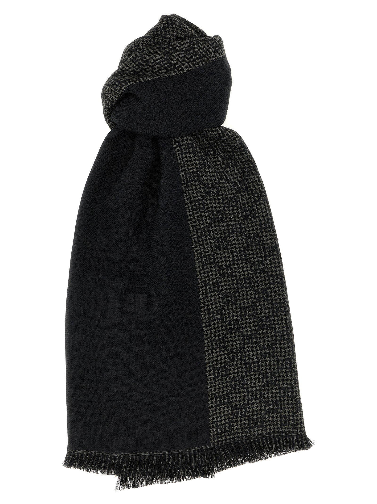 Gucci Wool Silk Scarf