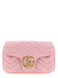 Gucci Gg Marmont Chevron Crossbody Bag