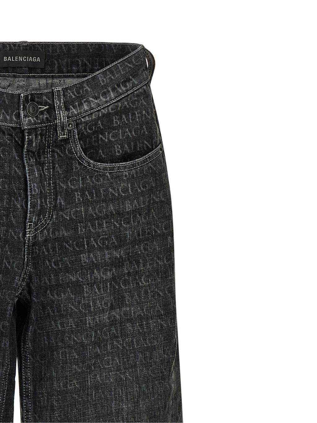 Balenciaga Wide Leg Jeans